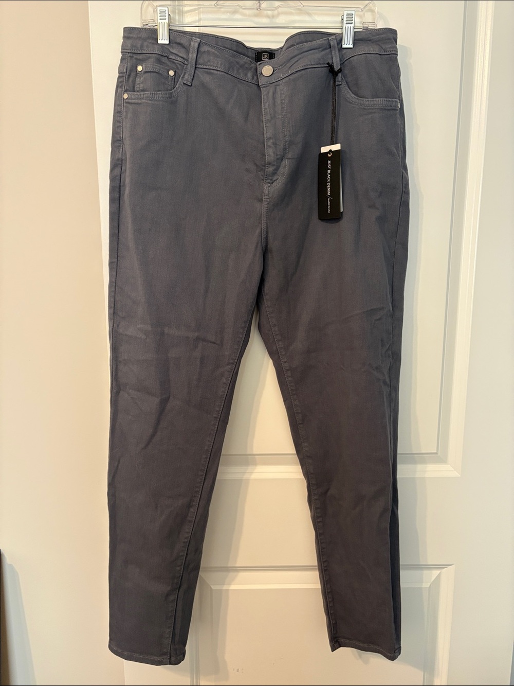 Just Black Charcoal Skinny Jeans